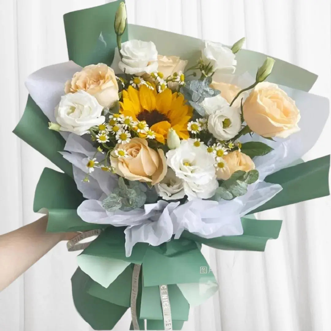 Golden Harvest Sunshine Bouquet 999Flowers