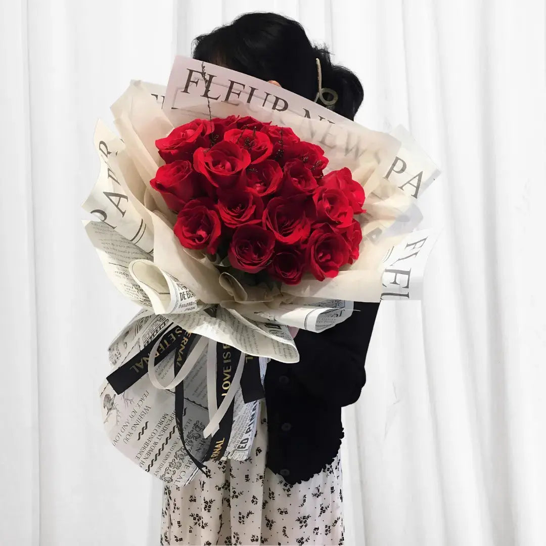 Eternal Love Red Rose Bouquet 999Flowers