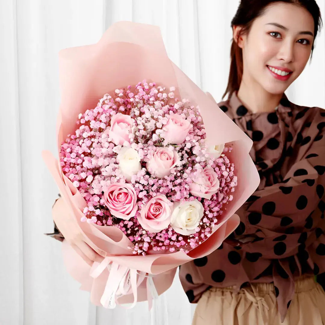 Cloud-Kissed Romance 999Flowers