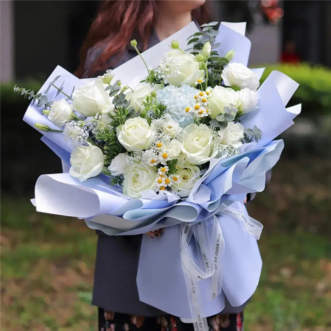 Pure Serenity Bouquet 999Flowers