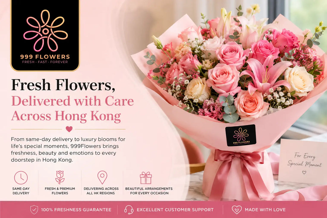 Top 10 Flower Delivery Hong Kong Services for Fresh Blooms & Same-Day Delivery in 2026