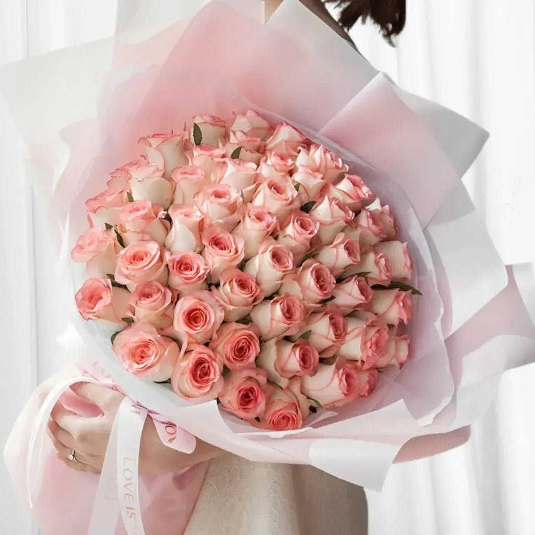 Pure Romance Rose Bouquet 999Flowers