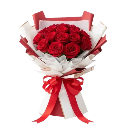 Eternal Love-Dual-Tone Luxury Wrap 999Flowers